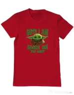 Tricou ADLER barbat Cute I am Rosu