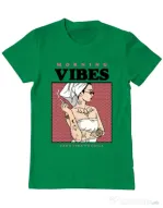 Tricou ADLER barbat Morning vibes Verde mediu