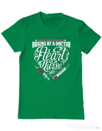 Tricou ADLER barbat Nurse practicioner Verde mediu