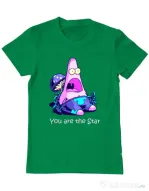 Tricou ADLER barbat You are the star Verde mediu