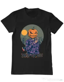 Tricou ADLER barbat Treat or die Negru