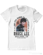 Tricou ADLER barbat Bruce Alb