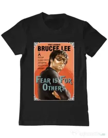 Tricou ADLER barbat Fear is for others Negru