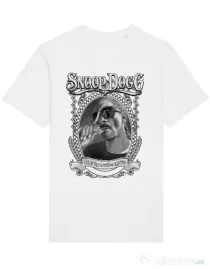 Tricou STANLEY STELLA barbat Snoop Alb