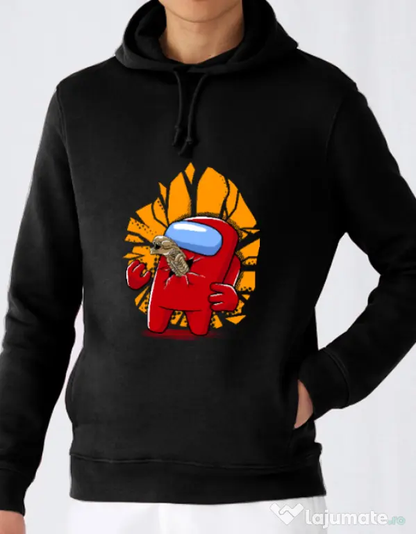 Hoodie barbat cu gluga Baby born Negru