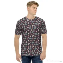 Tricou barbati all over Native american