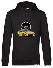 Hoodie barbat cu gluga Toyota GT86 Pandem Negru