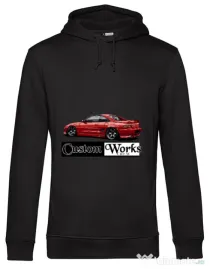 Hoodie barbat cu gluga Red Toyota MR2 Negru