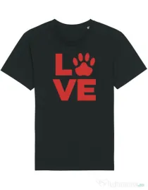 Tricou STANLEY STELLA barbat Love Kola Kariola Rosu Negru