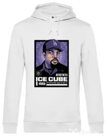 Hanorac barbat cu gluga ICE CUBE Alb