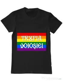Tricou personalizat barbat Trufia Voiosiei Negru