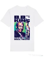 Tricou STANLEY STELLA barbat BB KING Alb