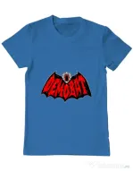 Tricou personalizat barbat Demo-Batman Albastru azuriu