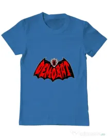 Tricou personalizat barbat Demo-Batman Albastru azuriu