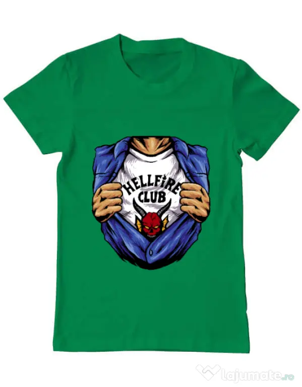 Tricou personalizat barbat Release My Superpower Verde mediu