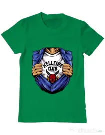 Tricou personalizat barbat Release My Superpower Verde mediu
