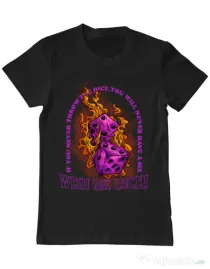 Tricou personalizat barbat WISH ME LUCK Negru