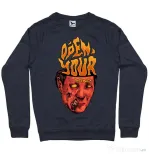 Bluza personalizata barbat OPEN YOUR MIND Denim inchis