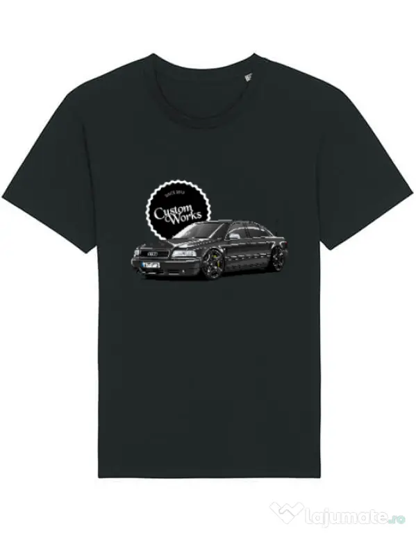 Tricou STANLEY STELLA barbat A8 on Bentley wheels Negru