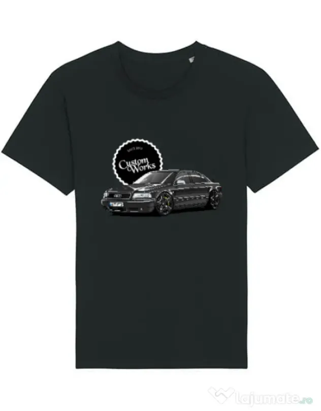 Tricou STANLEY STELLA barbat A8 on Bentley wheels Negru