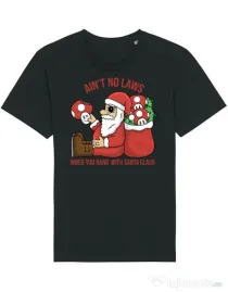 Tricou STANLEY STELLA barbat Stoned Santa Negru