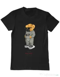 Tricou personalizat barbat New normal style Negru