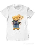 Tricou personalizat barbat Lift you up Alb