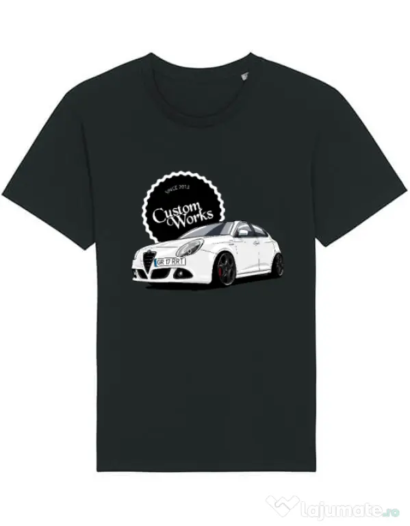 Tricou STANLEY STELLA barbat Alfa Romeo Giulieta Negru