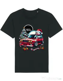 Tricou STANLEY STELLA barbat CW Christmas Series #43 Negru