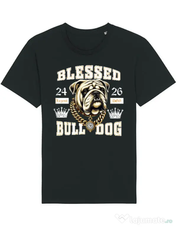 Tricou STANLEY STELLA barbat BULLDOG 02 Negru