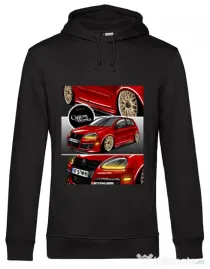 Hanorac barbat cu gluga Mandache - Mk5 GTI Negru