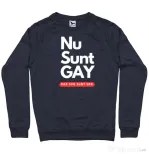 Bluza personalizata barbat Nu sunt GAY Denim inchis