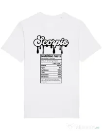 Tricou STANLEY STELLA barbat Zodiac | Scorpion Alb