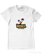 Tricou personalizat barbat Insula Alb