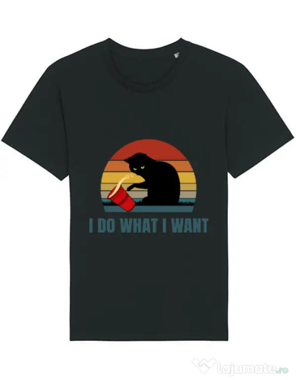 Tricou STANLEY STELLA barbat I do what i want Negru