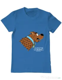 Tricou ADLER barbat Monster is coming Albastru azuriu