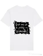 Tricou STANLEY STELLA barbat Te patez cu cerneala Alb