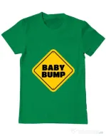 Tricou ADLER barbat Baby bump Verde mediu