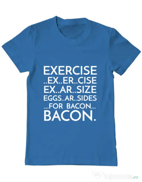 Tricou ADLER barbat Exercise Albastru azuriu