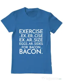 Tricou ADLER barbat Exercise Albastru azuriu