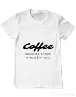 Tricou ADLER barbat Coffee Alb