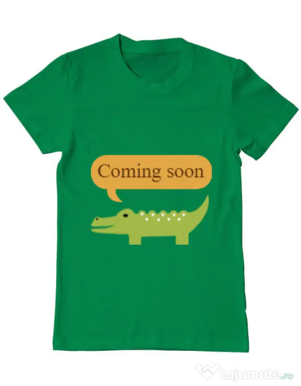 Tricou ADLER barbat Coming soon Verde mediu
