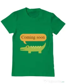 Tricou ADLER barbat Coming soon Verde mediu