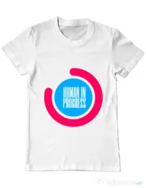 Tricou ADLER barbat Human in progress Alb
