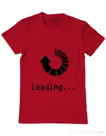Tricou ADLER barbat Loading Rosu