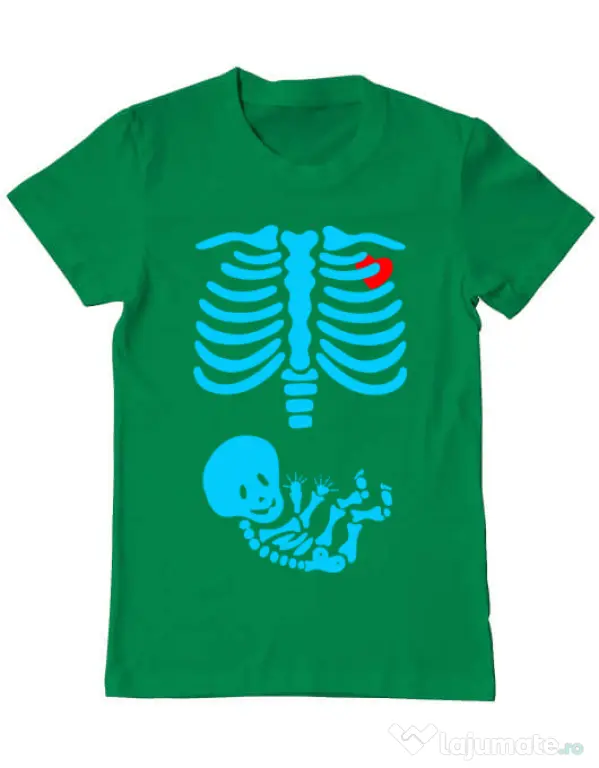 Tricou ADLER barbat Radiografie Verde mediu