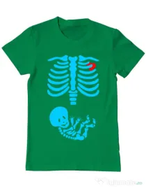 Tricou ADLER barbat Radiografie Verde mediu