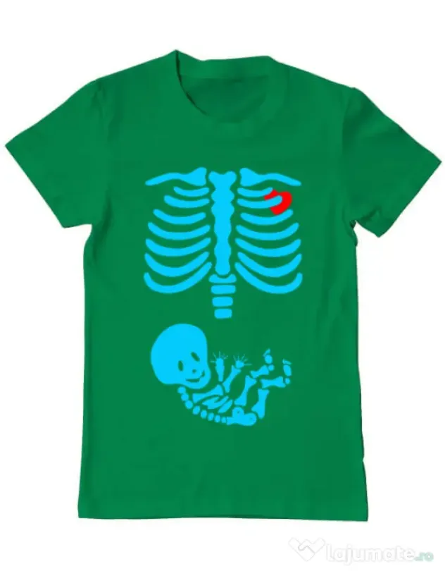 Tricou ADLER barbat Radiografie Verde mediu