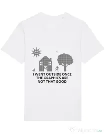 Tricou STANLEY STELLA barbat Reality graphics Alb