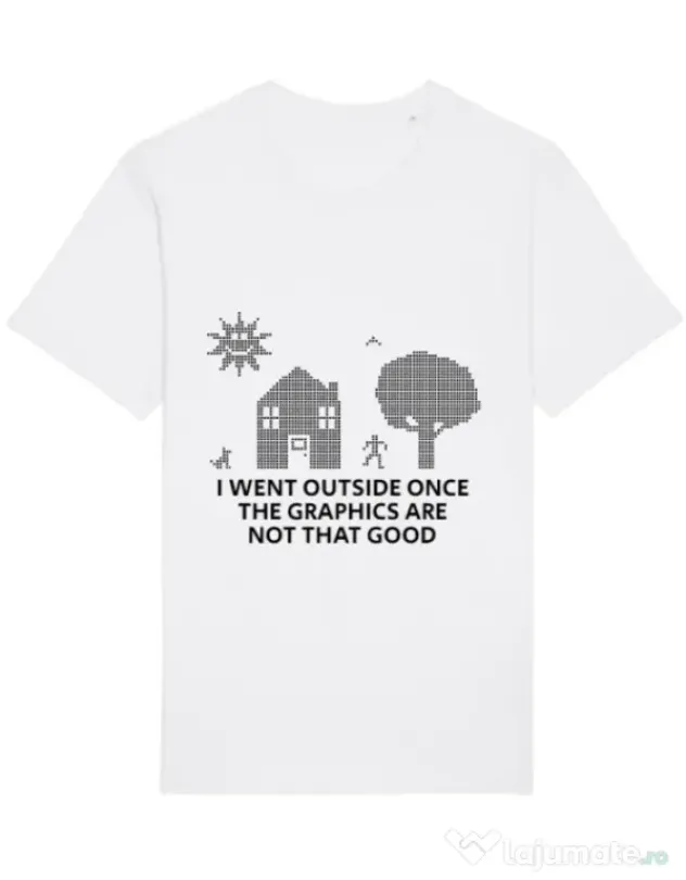 Tricou STANLEY STELLA barbat Reality graphics Alb